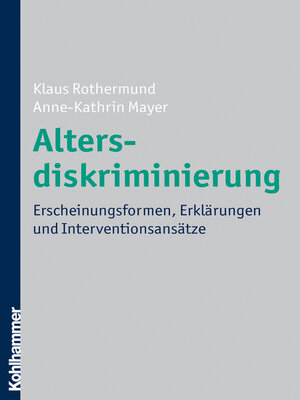 cover image of Altersdiskriminierung